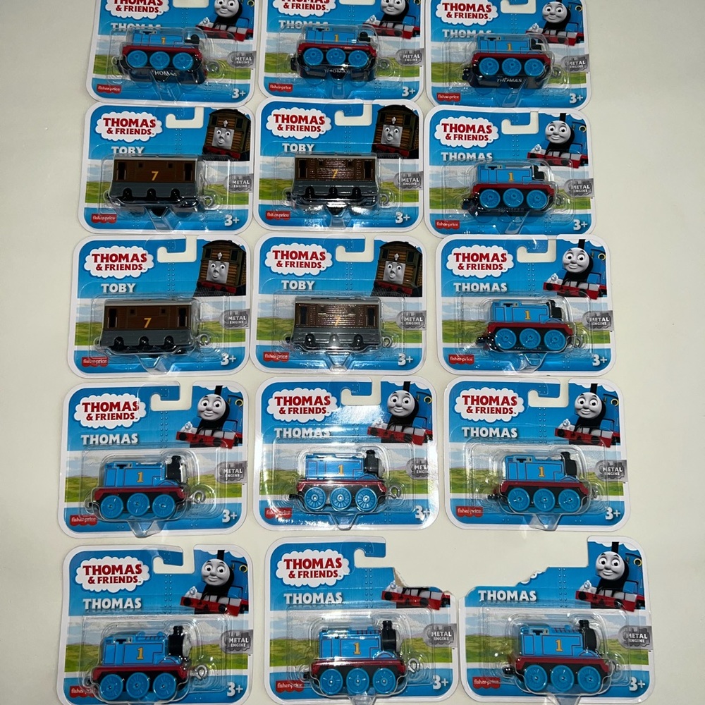 New Thomas The Train and Toby Lot-15 items